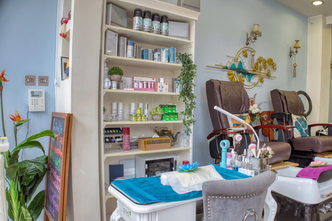 Inside Anta Senses nail salon on Blackstock Road